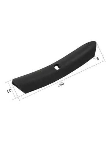 Puntera Cultivador Doble 260x60x6mm