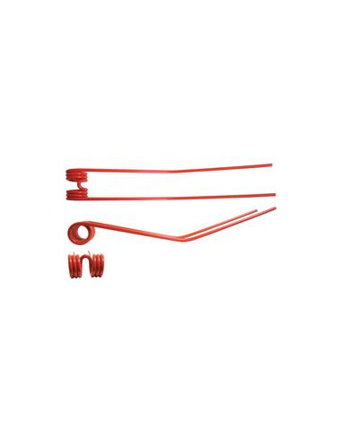 Muelle - Rastrillo Longitud:404mm, Anchura:100mm, Ø9mm - Recambio para Vicon Corresponde a: 16644530