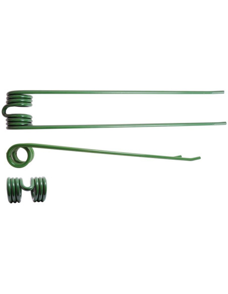 Muelle - Rastrillo Longitud:535mm, Anchura:88mm, Ø9mm - Recambio para Stoll Corresponde a: 0621811