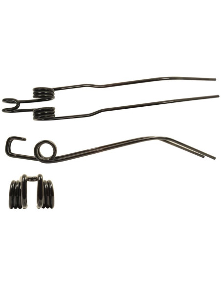 Muelle - Rastrillo Longitud:547mm, Anchura:96mm, Ø9mm - Recambio para Deutz-Fahr Corresponde a: 16502739