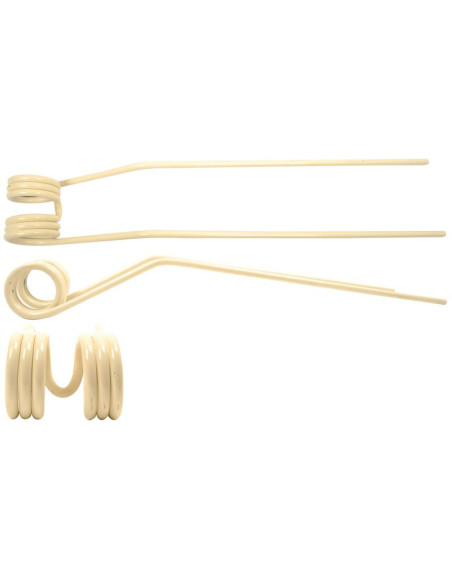 Muelle - Rastrillo Longitud:585mm, Anchura:84mm, Ø9mm - Recambio para Pottinger Corresponde a: 436031