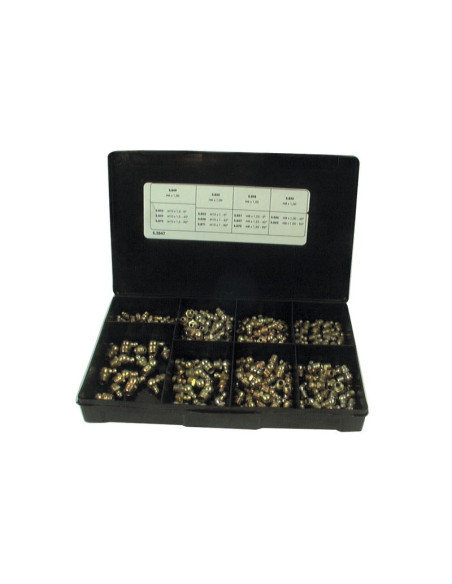 Engrasador - M6, M8, M10 Surtido (Caja 180 pzas.)