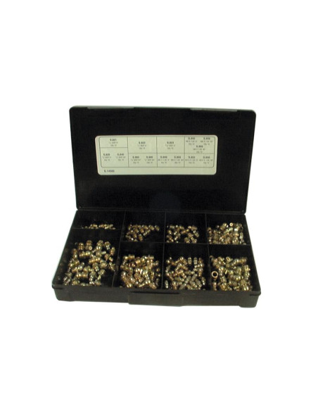 Kit Engrasadores (Métrica y Pulgadas) (Caja 185 pzas.)