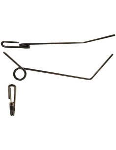 Muelle Rastrillo Longitud:464mm, Anchura:29mm, Ø8mm -... 2