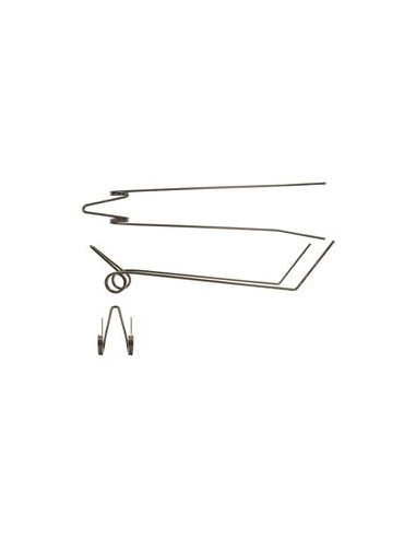 Muelle Rastrillo Longitud:607mm, Anchura:104mm, Ø7mm - Recambio para Doublet Record Corresponde a: 50400307