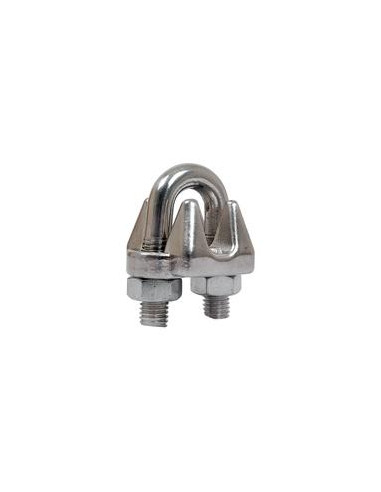 Sujetacables, Ø cable6mm (1/4'') Acero Inoxidable
