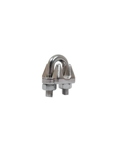 Sujetacables, Ø cable6mm (1/4'') Acero Inoxidable