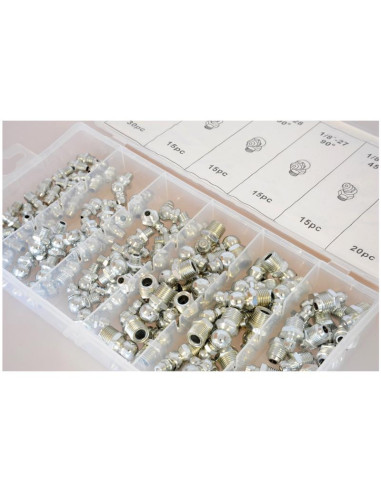 Surtido Engrasadores - Pulgadas (110 Piezas)