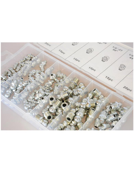 Surtido Engrasadores - Pulgadas (110 Piezas)