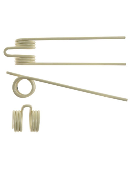 Repuesto de rueda de púas de rastrillo - - - Longitud:275mm, Anchura:65mm, Ø6.5mm - Recambio para PZ Corresponde a: PZ69