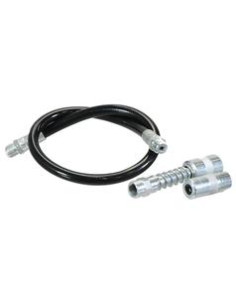 Tubo de pistola engrasadora - Flexible (1/8'' BSPT) 45cm...