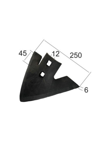 Reja golondrina pequeña 250x6mm - Distancia...