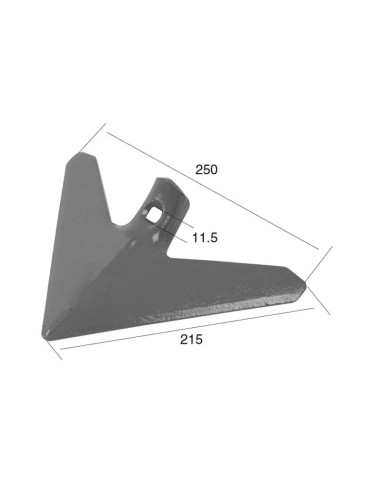 Reja golondrina pequeña 250x6mm Corresponde a:...
