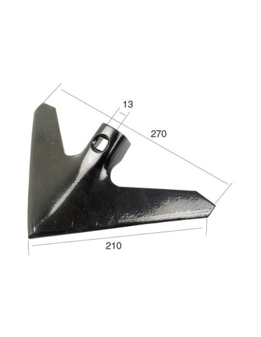 Reja golondrina pequeña 270x6mm Corresponde a:...