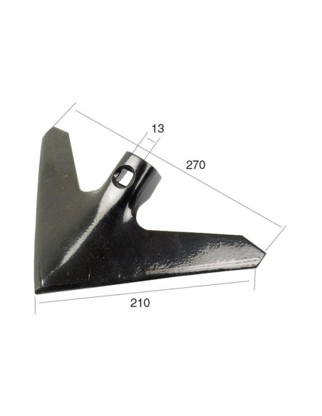 Reja golondrina pequeña 270x6mm Corresponde a: 3000236