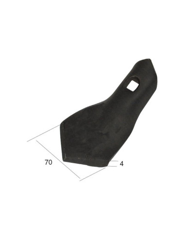 Reja golondrina pequeña 70x4mm Corresponde a:...