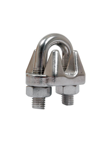 Sujetacables, Ø cable6mm (1/4'') Acero Inoxidable