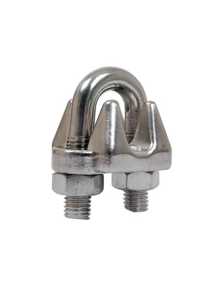 Sujetacables, Ø cable6mm (1/4'') Acero Inoxidable