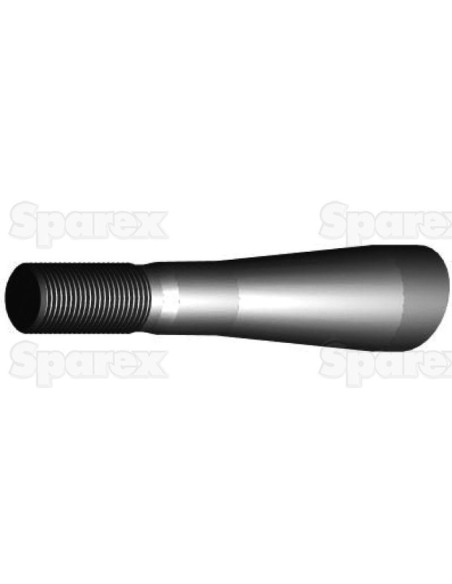 Púa - Recta 1020mm, Tamaño de rosca: M27 x 1.50 (Cuadrado)