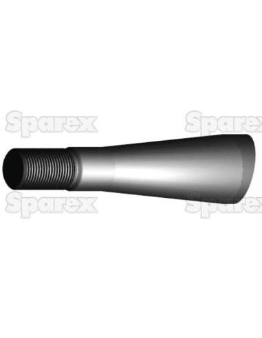 Púa - Recta 1140mm, Tamaño de rosca: M33 x 2.00...