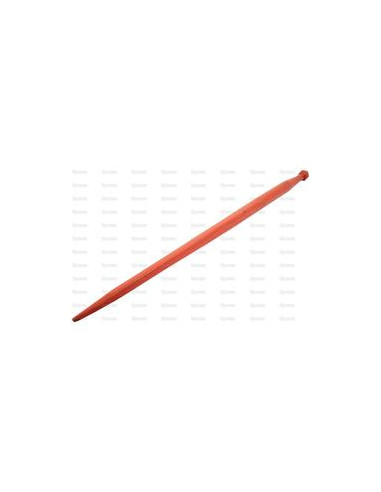 Púa - Recta 1250mm, Tamaño de rosca: M33 x 2.00 (Cuadrado)