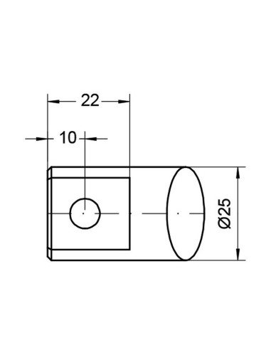 Púa de Carga - Curvada 470mm, (Redondo)...