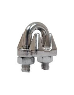 Sujetacables, Ø cable8mm (5/16'') Acero Inoxidable