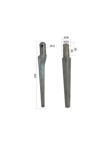 DOWD WING LH + NB 147899