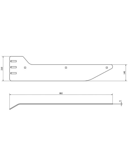 Soporte - Izdo. Corresponde a: K2602010