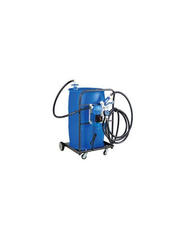 FuelWorks - AdBlue Juego de bomba de tambor móvil IBC, 230V, (Europeo Enchufe)
