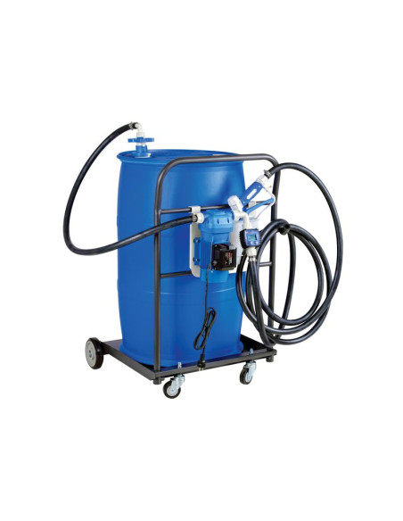 FuelWorks - AdBlue Juego de bomba de tambor móvil IBC, 230V, (Europeo Enchufe)