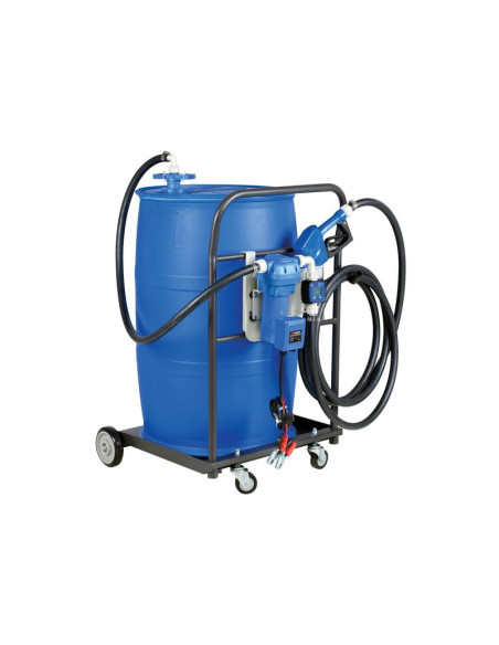 FuelWorks - AdBlue Juego de bomba de tambor móvil, 12V, (12V Enchufe)