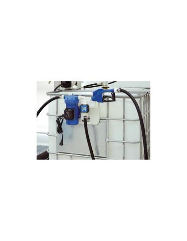 FuelWorks - AdBlue Juego de transferencia IBC con caudalímetro, 230V, (Europeo Enchufe)