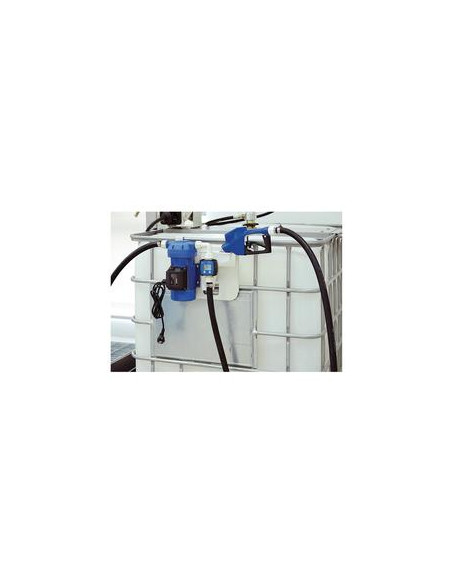 FuelWorks - AdBlue Juego de transferencia IBC con caudalímetro, 230V, (Europeo Enchufe)