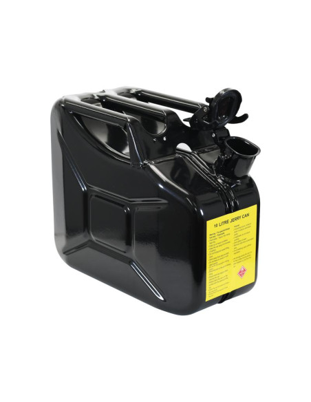 Metálico Bidon - Negro 10 litros (Gasoil)