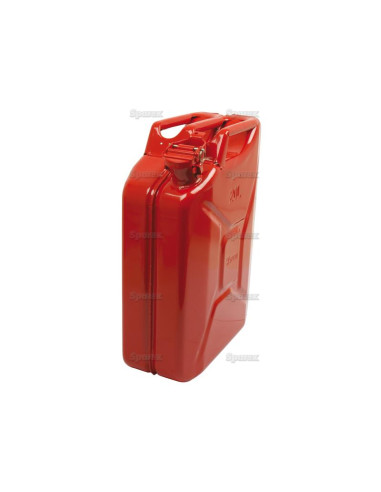 Metálico Bidon - Rojo 20 litros (Gasolina)