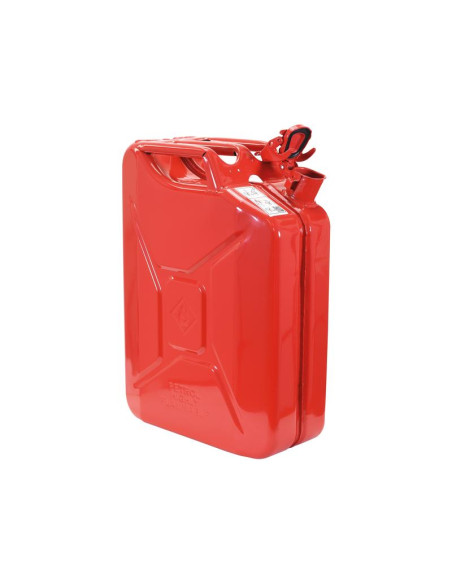 Metálico Bidon - Rojo 20 litros (Gasolina)