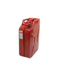 Metálico Bidon - Rojo 20 litros (Gasolina) 2