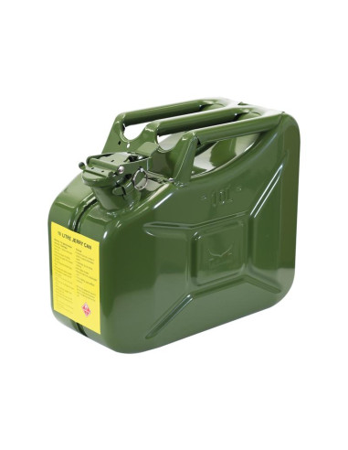 Metálico Bidon - Verde 10 litros (Gasolina Sin...