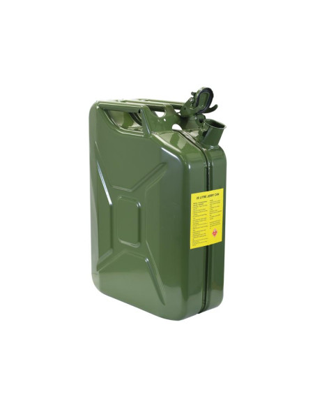 Metálico Bidon - Verde 20 litros (Gasolina Sin Plomo)
