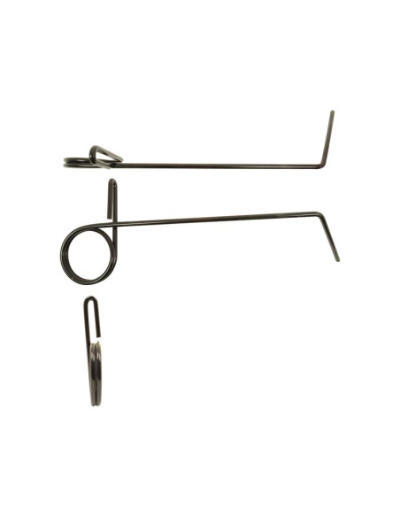 Muelle - Henificador - Izdo. - Longitud Anchura Ø - Recambio para Kuhn Corresponde a: FLE3041