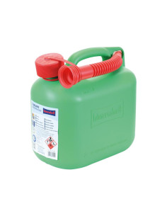 Plástico Bidon - Verde 5 litros (Gasolina Sin Plomo) 2