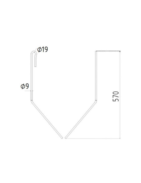 Muelle Sembradora - Ø9mm, Longitud: 635mm Corresponde a: 952459