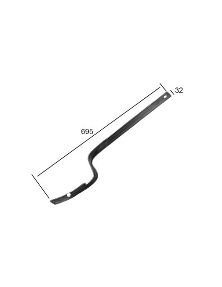 TRACK ERADICATOR TINE 730 X 32