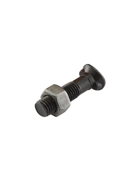 Oval Head Bolts - Double Nib (TO2E), 12 - 50mm
