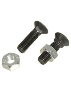 Tornillo Redondo Cuello Cuadrado - M10 x 35mm,...