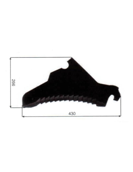 Cuchilla Empacadora Corresponde a: 434126