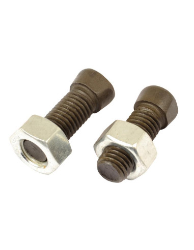 Tornillo Redondo Cuello Cuadrado - M12 x 38mm,...