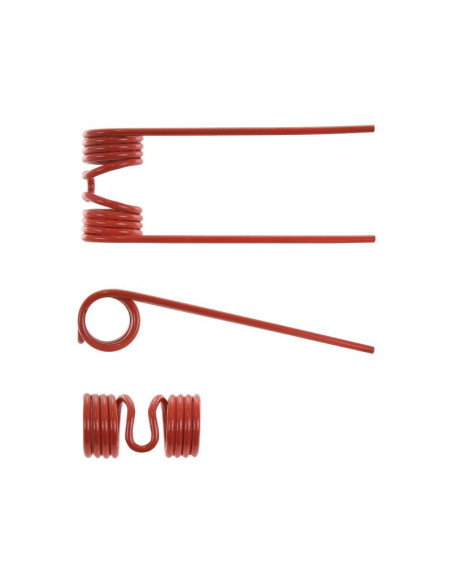 Muelle pick-up - - - Longitud:190mm, Anchura:69mm, Ø5mm - Recambio para Welger Corresponde a: 0940522900