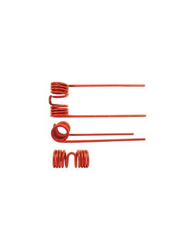 Muelle pick-up - - - Longitud:204mm, Anchura:76mm, Ø5.5mm - Recambio para Welger Corresponde a: 0940530200